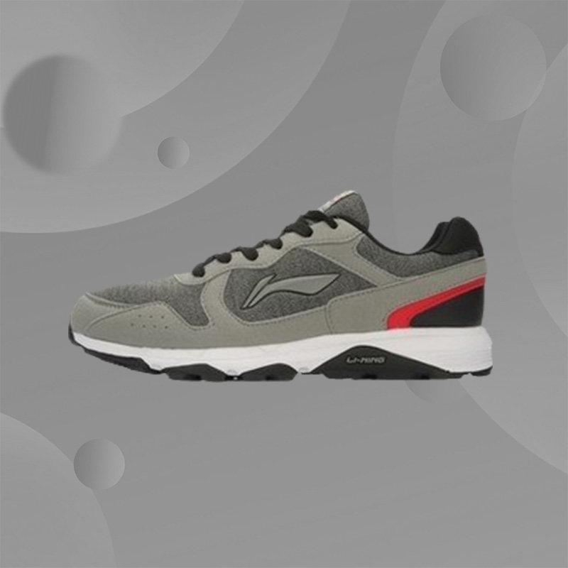 李宁跑步鞋男鞋春秋季新款鞋野外跑鞋耐磨防滑男士运动鞋ARDL003