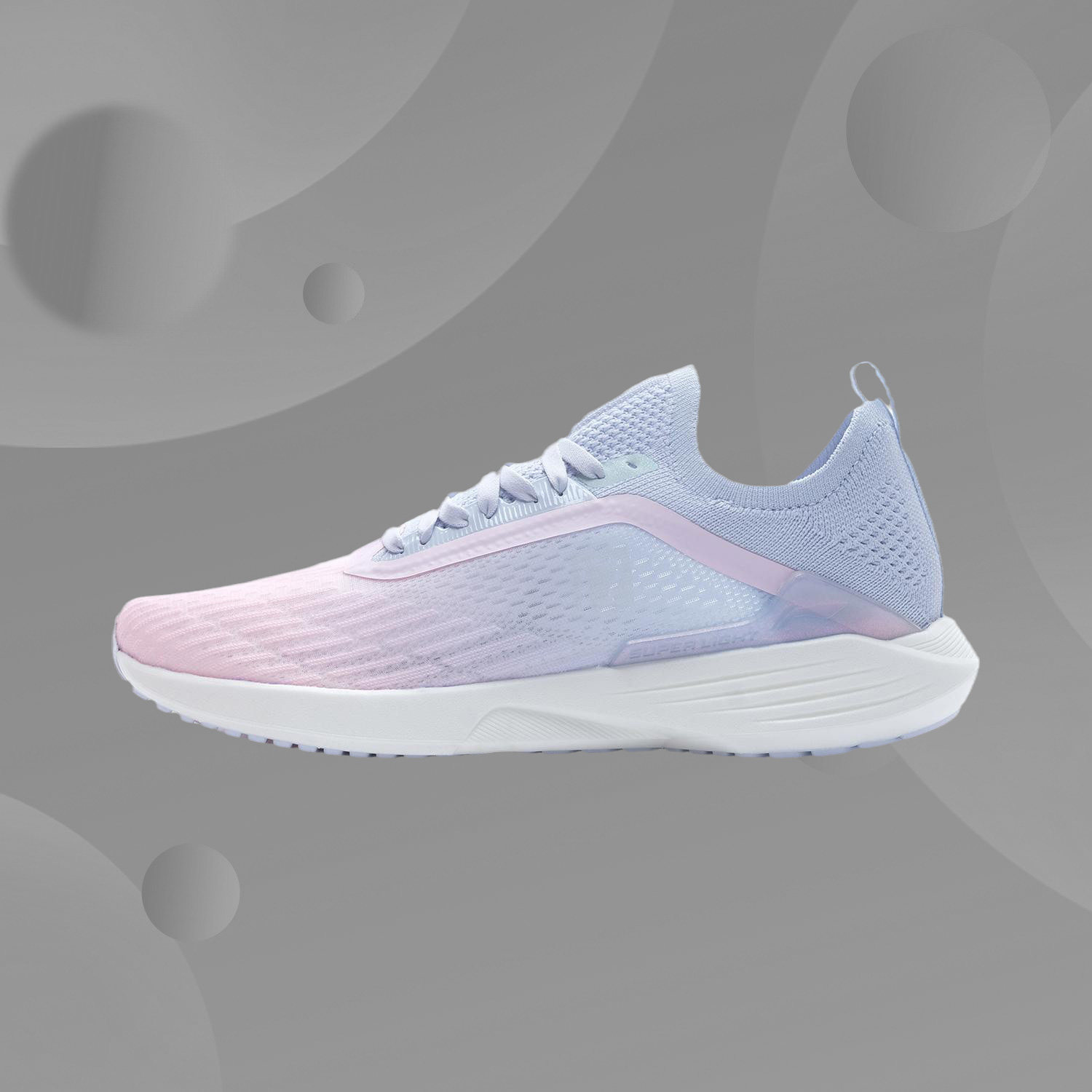 李宁女跑步鞋夏款李宁超轻17代减震运动鞋休闲网布鞋ARBQ002