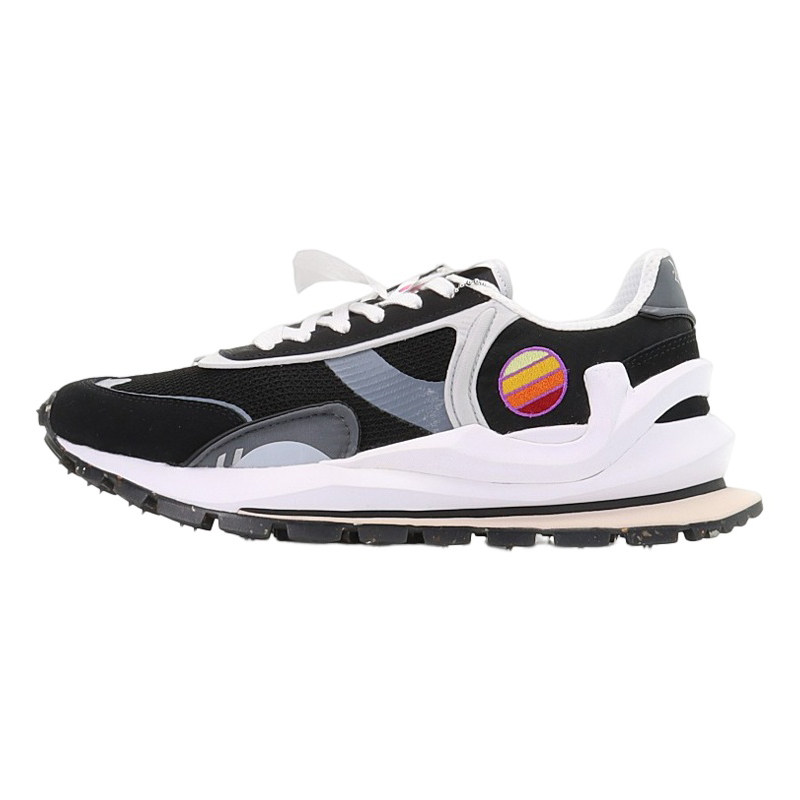 中国李宁正品肖战同款拼色刺绣印花时尚舒适运动休闲鞋AGCR259