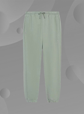 中国李宁正品新款走秀系列潮流音乐节男子束脚宽松卫裤AKLS243