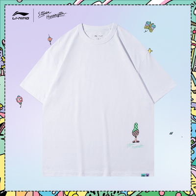 联名男子运动休闲短袖T恤