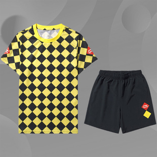 李宁童装夏款男童足球训练服队服中大童速干比赛套装YATQ011