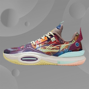 李宁全城10 ABAS079 低帮 实战运动男子篮球鞋 奇异博士 正品