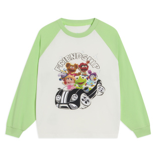 文化衫 布偶宝宝系列男小童运动休闲长袖 YHST011 李宁X 正品