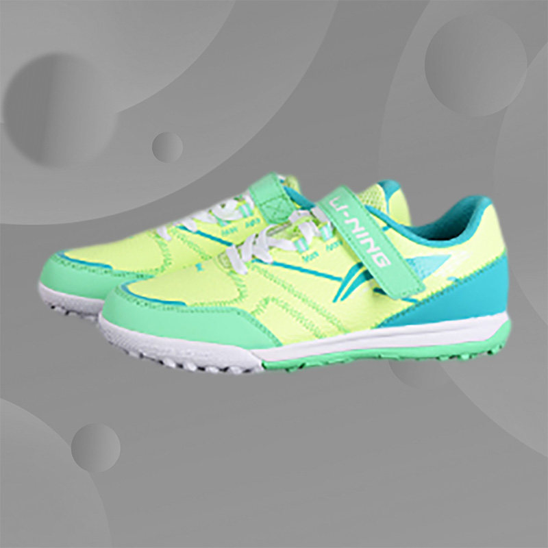 Lining/李宁正品男女大童碎钉透气耐磨比赛训练足球鞋ASTS018