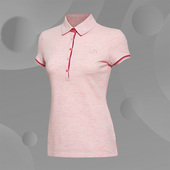 李宁正品 T恤POLO衫 夏季 女子运动休闲翻领短袖 GPLL008 新款 Lining