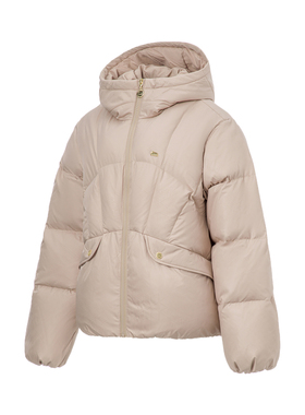 Lining/李宁正品女子火锅羽绒系列纯色保暖运动羽绒服AYMT110