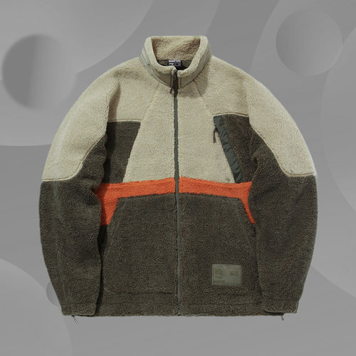 李宁立领宽松秋冬季反伍篮球外套