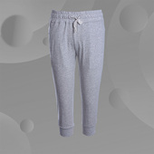 女式 自然腰常规裤 七分卫裤 休闲裤 GKQL008 李宁正品 夏季 新款