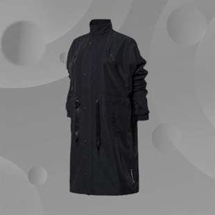 李宁女子BAD 正品 FIVE篮球系列宽松运动风衣AFDN024 新品 2018春季