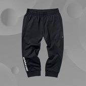 篮球系列棉质透气休闲裤 李宁女裤 休闲时尚 七分裤 AKQP018 运动短裤