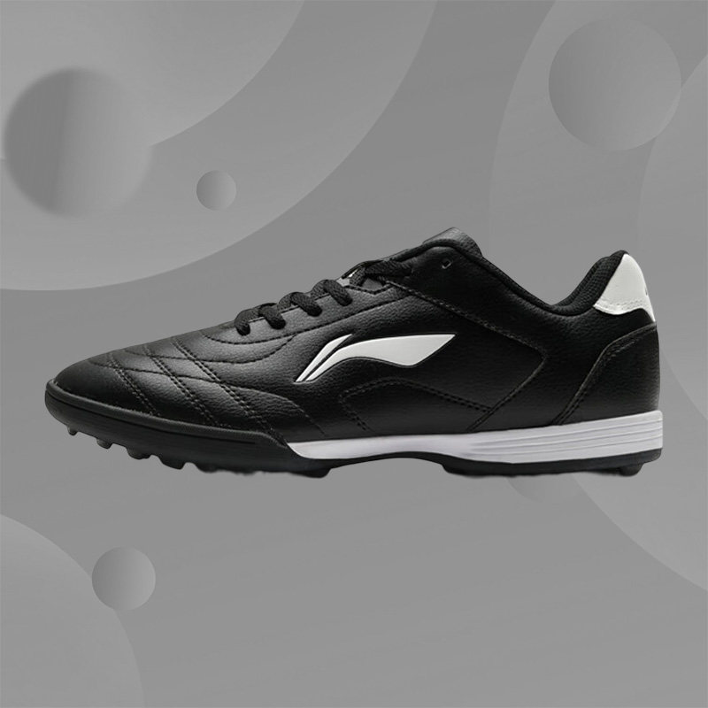 Lining/李宁正品男女大童耐磨碎钉鞋底防滑运动足球鞋ASTS016