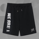 Glare艺术家联名系列男子宽松短卫裤 AKSS527 李宁正品 Lining