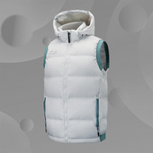 休闲保暖运动连帽羽绒服马甲背心AMRS051 男子时尚 Lining 李宁正品