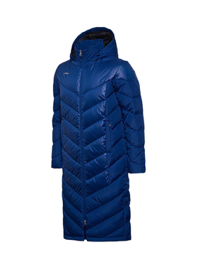 李宁正品新款男女运动长款羽绒服清仓特卖AYMM115/AYMQ028