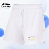 男子训练宽松透气休闲运动短裤 Lining 新款 夏季 AAPT037 李宁正品