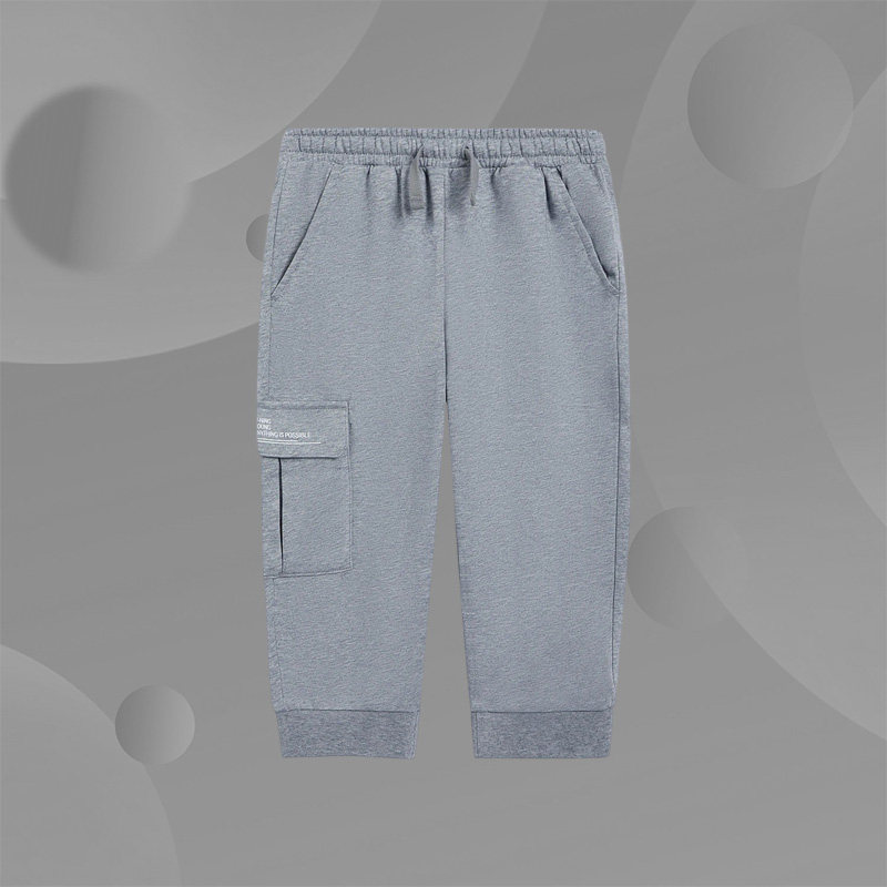 Lining/李宁正品男小大童运动生活系列束脚休闲七分卫裤YKQR117,童装/婴儿装/亲子装,裤子,淘宝优惠券,粉丝福利购,淘宝优惠卷