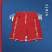 男子潮流百搭舒适透气宽松运动短裤 新款 AKSUA27 2024秋季 李宁正品