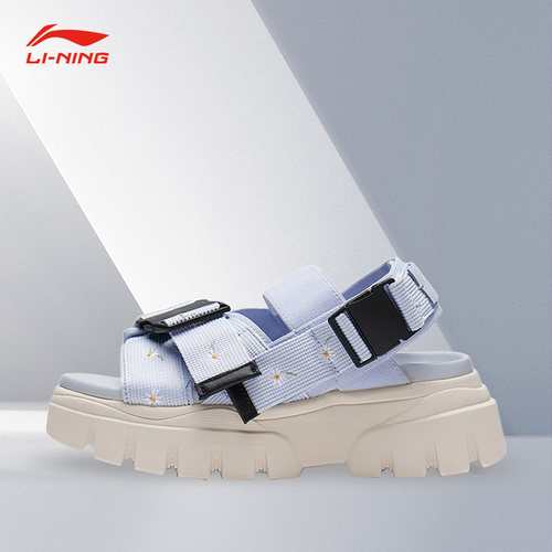 Lining/李宁正品Hiker女子时尚潮流透气户外休闲运动凉鞋AZGS016