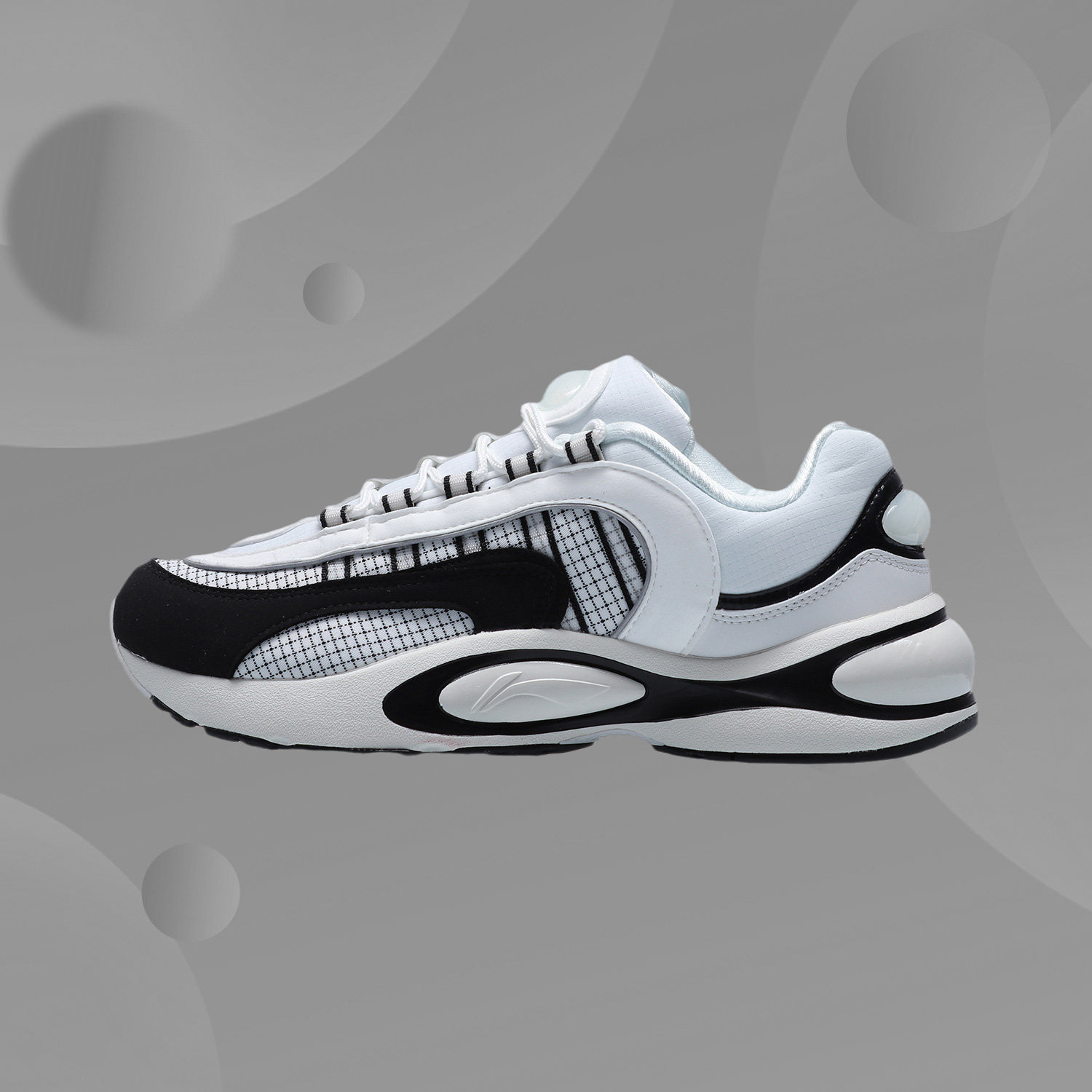 李宁正品跑步鞋男鞋新款V8男士鞋子跑步鞋低帮运动鞋ARHQ145