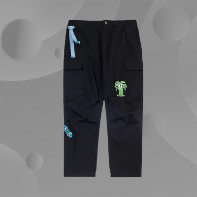 李宁×Steven联名直筒休闲长裤