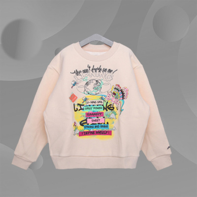 李宁童装时尚新款加绒冬季