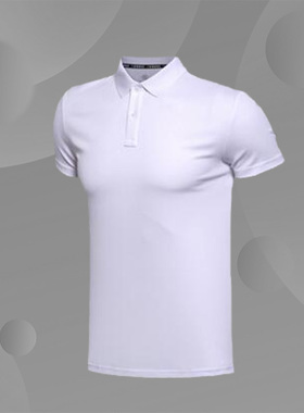 李宁短袖T恤POLO衫新款男士韦德高端系列潮流凉爽运动服APLM211