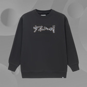 潮流圆领套头衫 男子运动休闲时尚 卫衣AWDRG81 李宁正品 新款