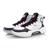 李宁正品 篮球鞋 驭帅14防滑耐磨高帮缓震男子专业比赛战靴ABAQ041