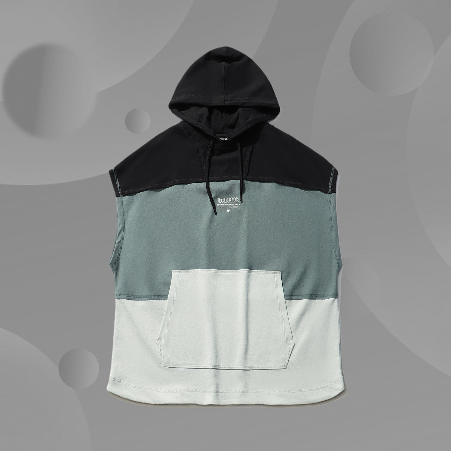 李宁无袖纯棉带帽卫衣2021新品