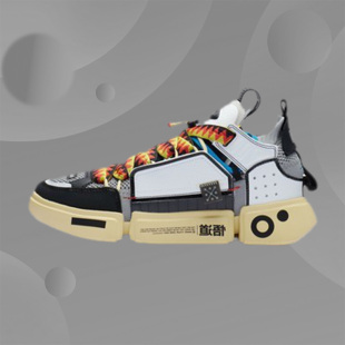 AGWR019 男子一体织韦德休闲鞋 李宁悟道2ACE Remake韦德面包鞋