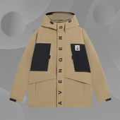 连帽防风夹克外套AFDSC93 男子运动休闲时尚 正品 李宁X漫威联名新款