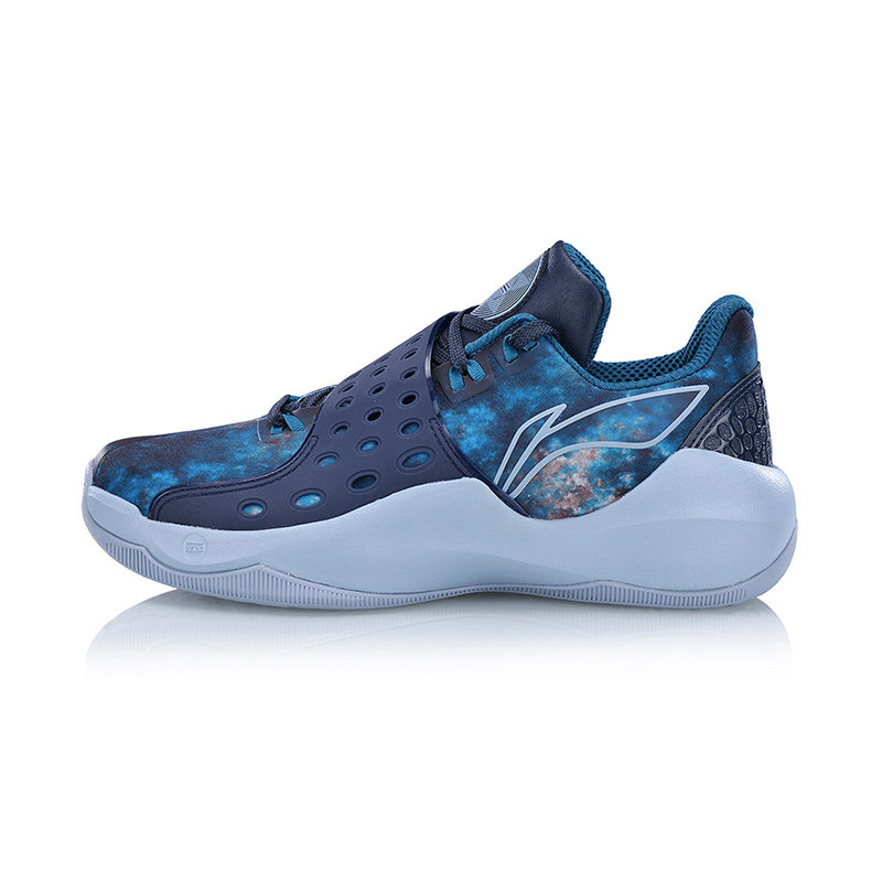 李宁篮球鞋音速6低帮LOW男鞋秋季新款透气网面减震耐磨防ABAN053