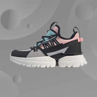 李宁支撑中帮休闲鞋新款耐磨