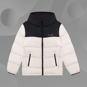 男子运动休闲时尚 新款 连帽保暖羽绒服外套AYMS291 冬季 李宁正品