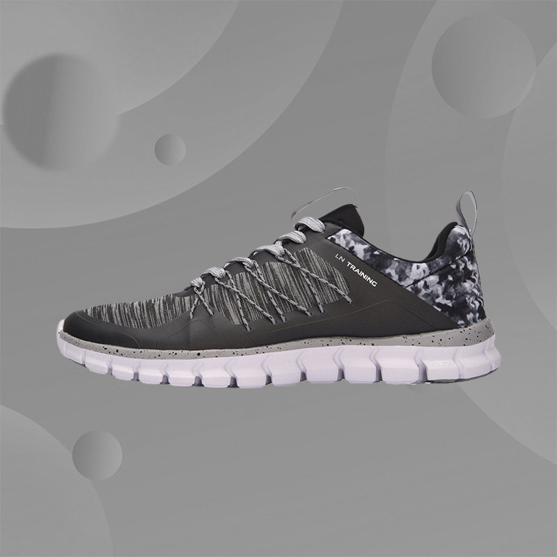 李宁休闲鞋训练系列女子冬季新款灵活舒适百搭透气训练鞋AFHM042