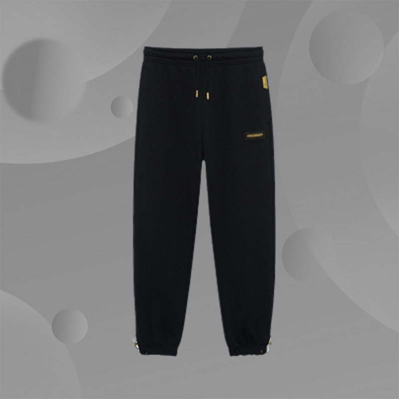 正品李宁秋季新款反伍BADFIVE江左风流束脚宽松卫裤男AKLRC35