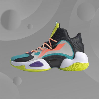 李宁篮球鞋空袭6冬季新年abaq005