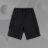 AKSR343 反伍BADFIVE篮球系列男子宽松休闲短裤 李宁正品 新品