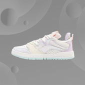 惟吾Pro彩色马卡龙虎纹低帮休闲运动板鞋 李宁正品 女子冬季 AECS002