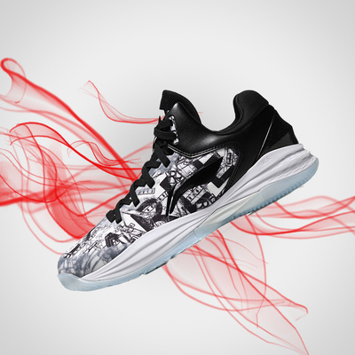 Li Ning, амортизирующие низкие износостойкие нескользящие легкие кроссовки