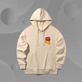 李宁联名系列新年日进斗金女子时尚 套头连帽卫衣AWDQ128