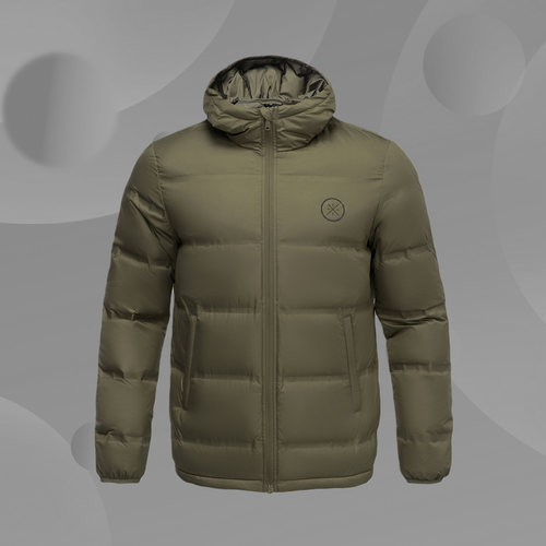 李宁冬季男子保暖短款羽绒服