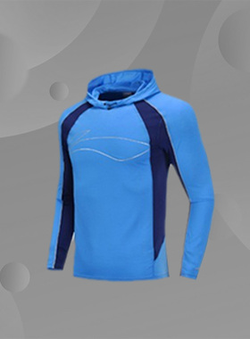 李宁针织套头衫男士春秋季薄款修身透气跑步连帽运动服 AAEQ011