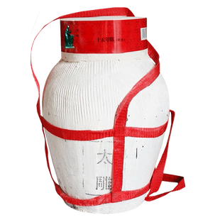 绍兴咸亨酒店食品太雕黄酒十五年陈20斤大坛装酒店堂吃同款半甜