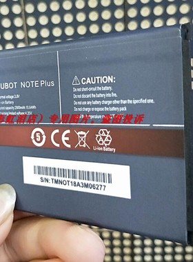 库柏 CUBOT noteplus note plus battery 手机配件