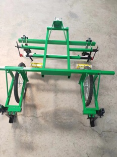 微耕机配套高垄地膜覆盖机可调宽高垄土豆覆膜机农用花生盖地膜机