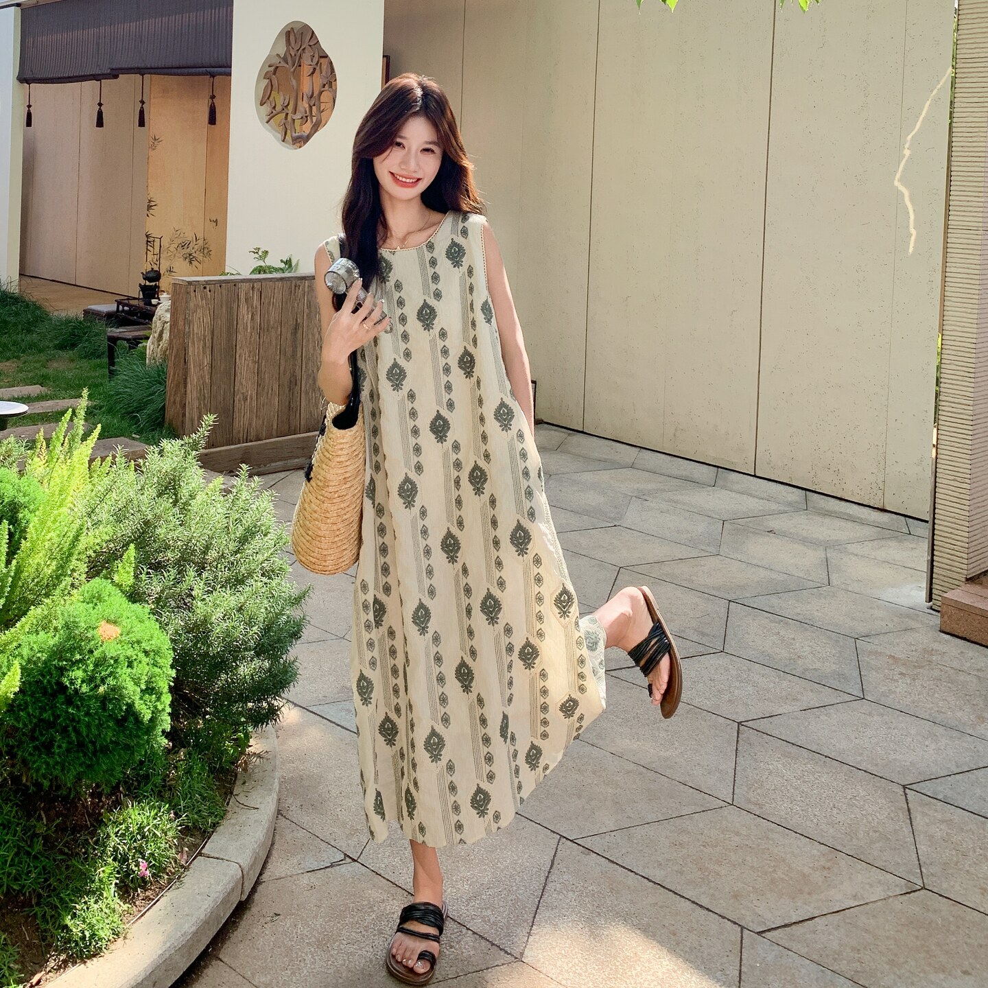 定制立体绣花连衣裙3008P140-K188,女装连衣裙,2C106
