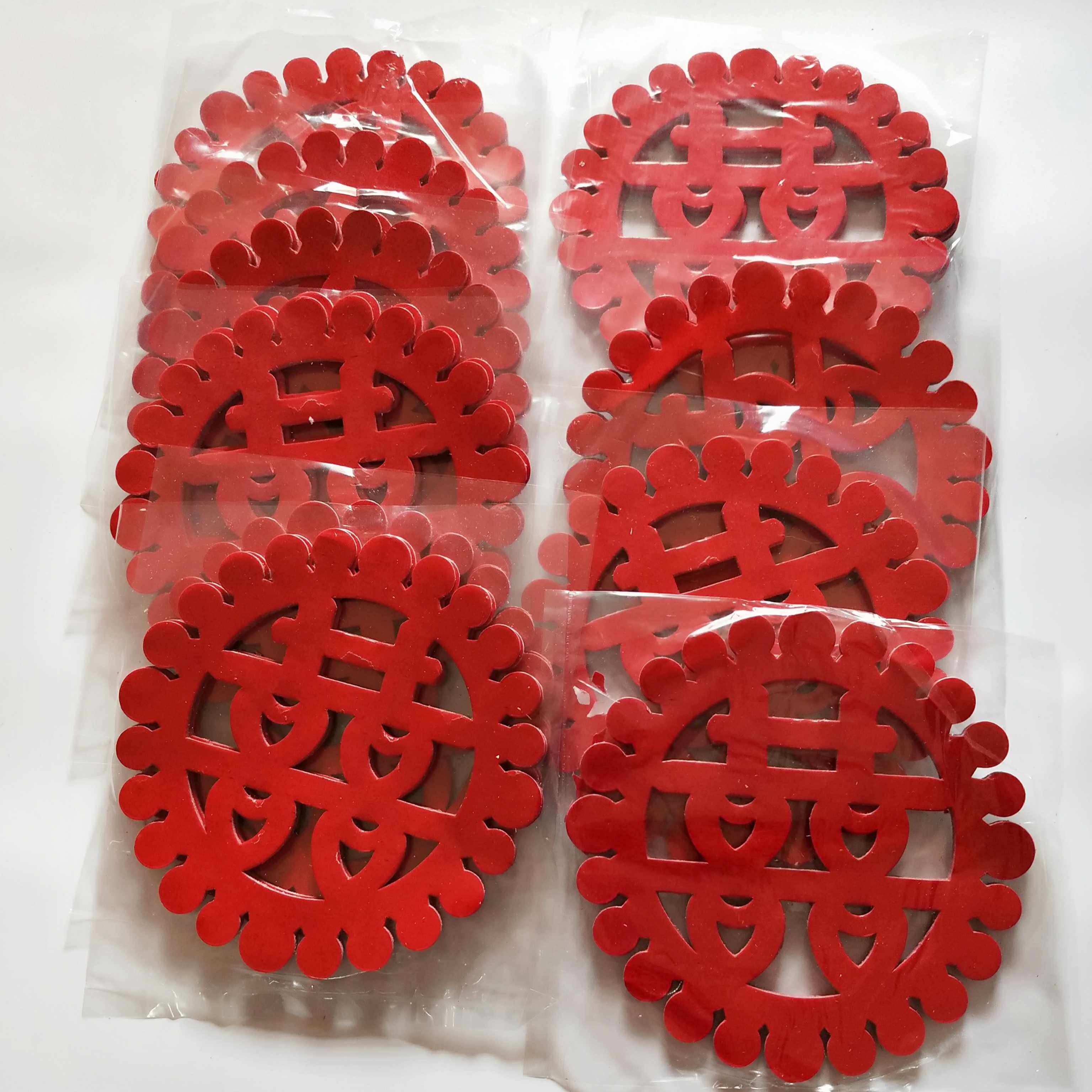 潮汕节庆用品手工贴纸 蜡光中圆喜 水碗花 桌品花 剪纸,节庆用品/礼品,创意礼盒/礼品套组,淘宝优惠券,粉丝福利购,淘宝优惠卷