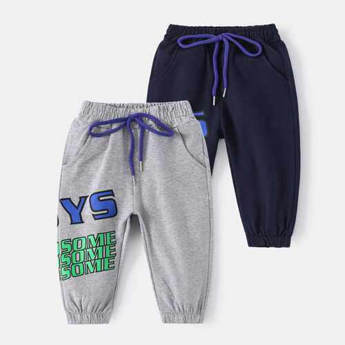 儿童运动裤2022春季韩版男童休闲
